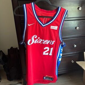 Embiid NBA Sixers Basketball Jersey